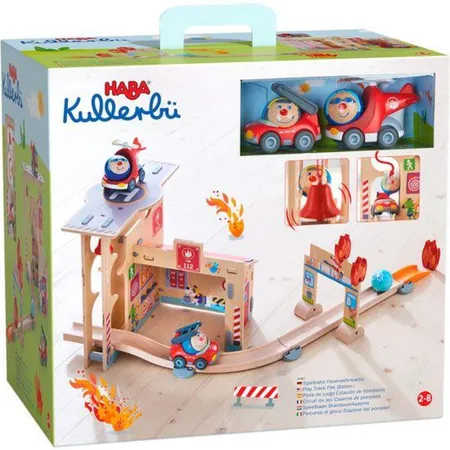 HABA 304847 Kullerbü Spielbahn Feuerwehrwache