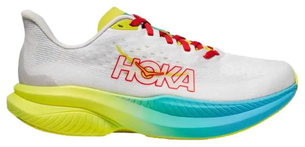 Chaussures de Running Hoka Mach 6 IronMan Blanc Multi-color Femme