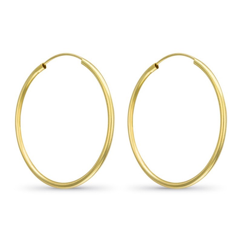 Boucles d'oreilles or jaune 
