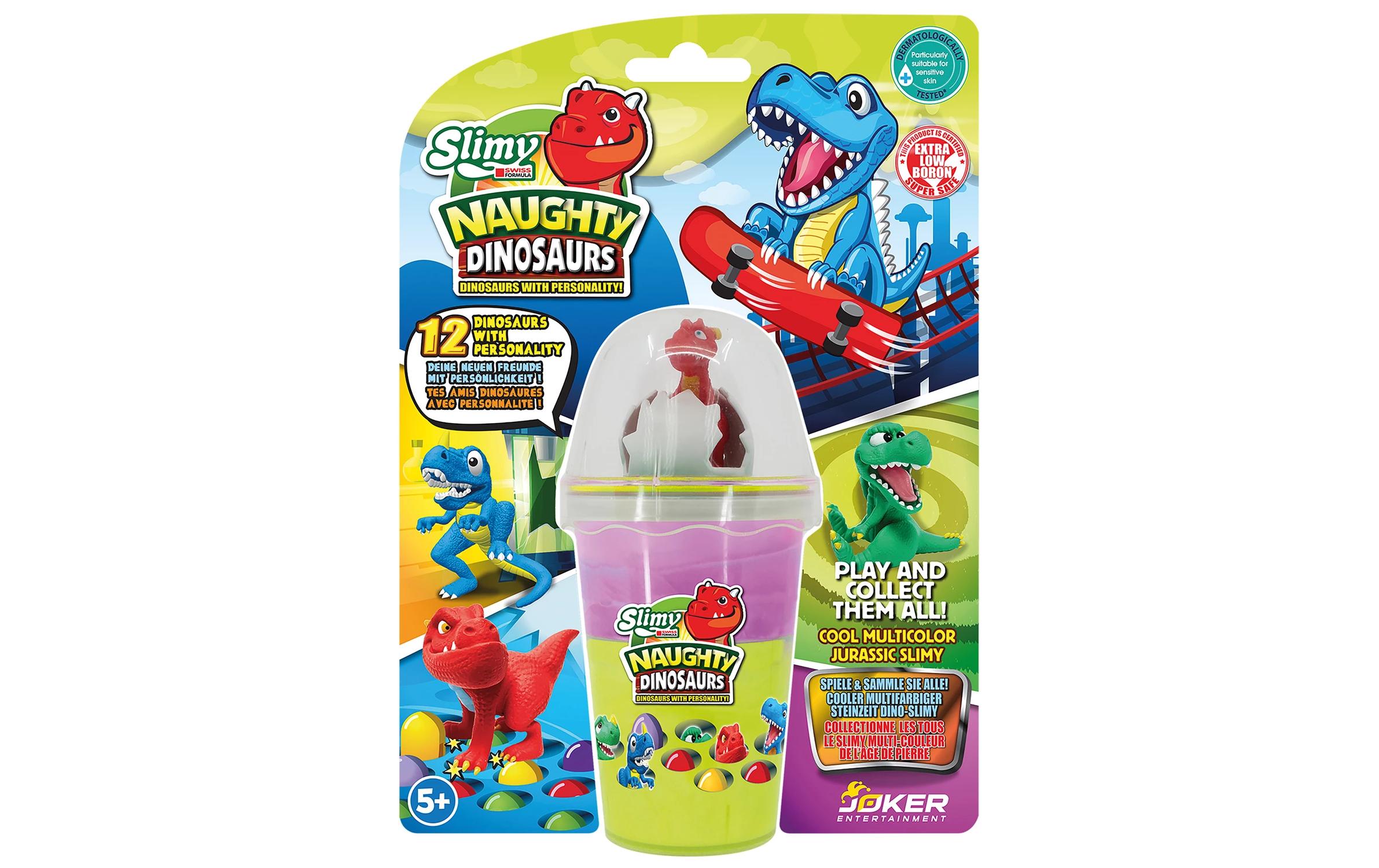 Slimy Collectibles Dinosaur assortiert, 155 gSchleimdose