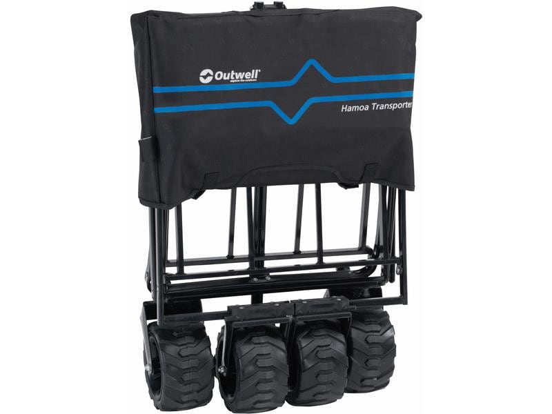 Outwell Leiterwagen Hamoa Transporter, 49 x 119 x 48 cm Zusammenklappbarer Leiterwagen