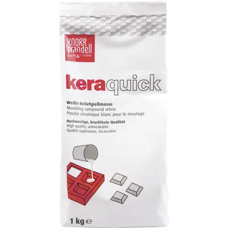 Knorr Prandell keraquick Gießmasse weiß, 1 kg