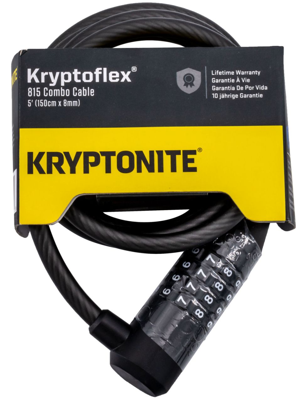 Kryptonite KryptoFlex 815 Combo Cable Kabelschloss kaufen | Bike-Discount
