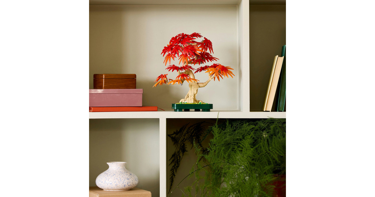 LEGOThe Botanical Collection - Japanse esdoorn bonsaiboompje Constructiespeelgoed  (10348)