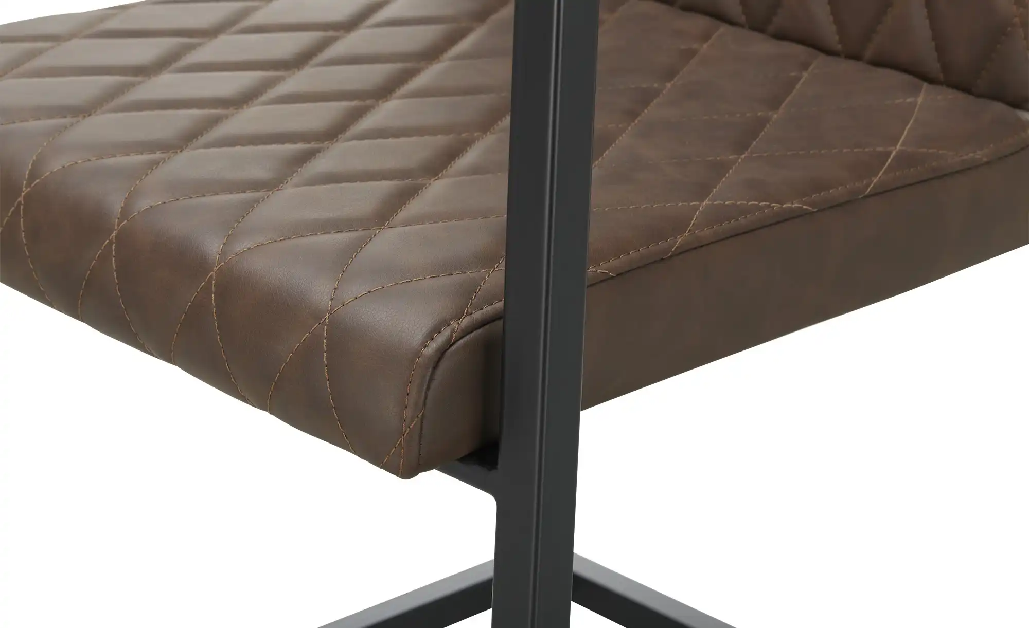 uno Freischwinger mit Diamant-Steppung Leira