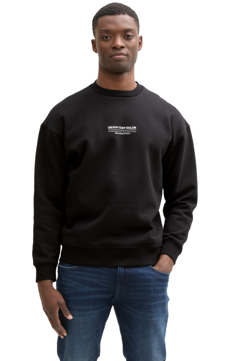 Tom Tailor zwarte heren sweater