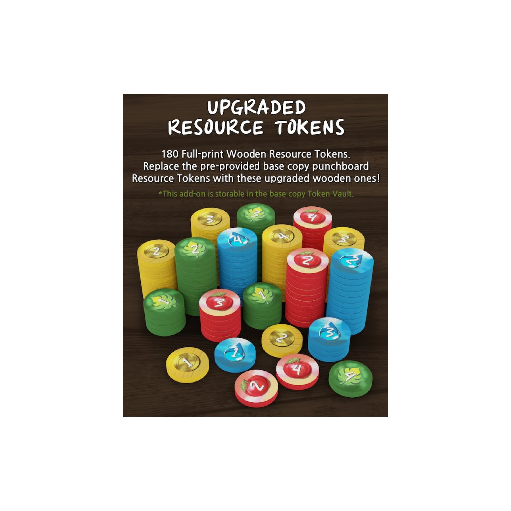 Life of the Amazonia - Upgraded Resource Tokens