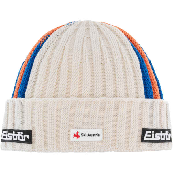 Bonnet ski EISBÄR LEIZEL MÜ RL SKA WHITE/BLUE/ORANGE