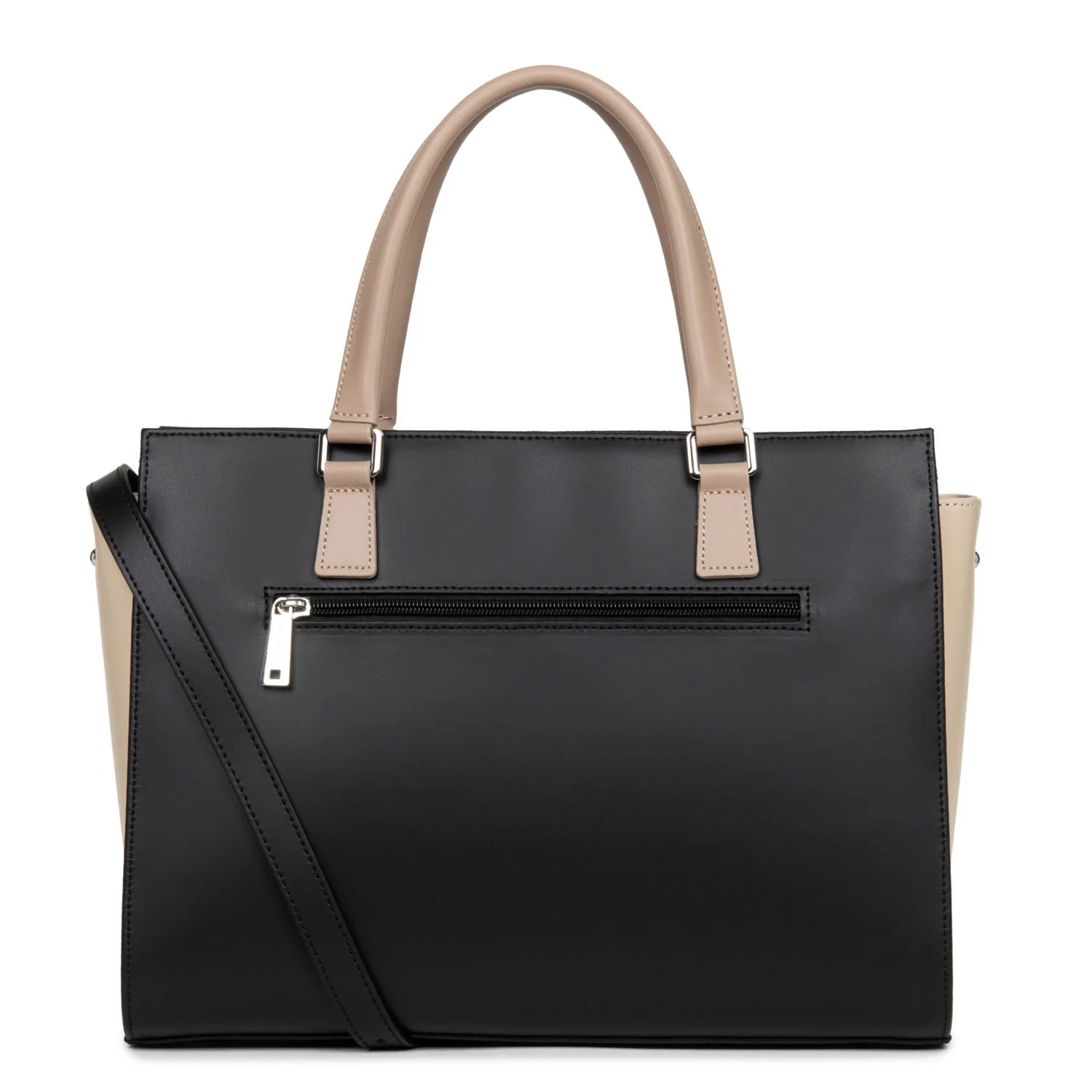 Smooth-Grand sac cabas main