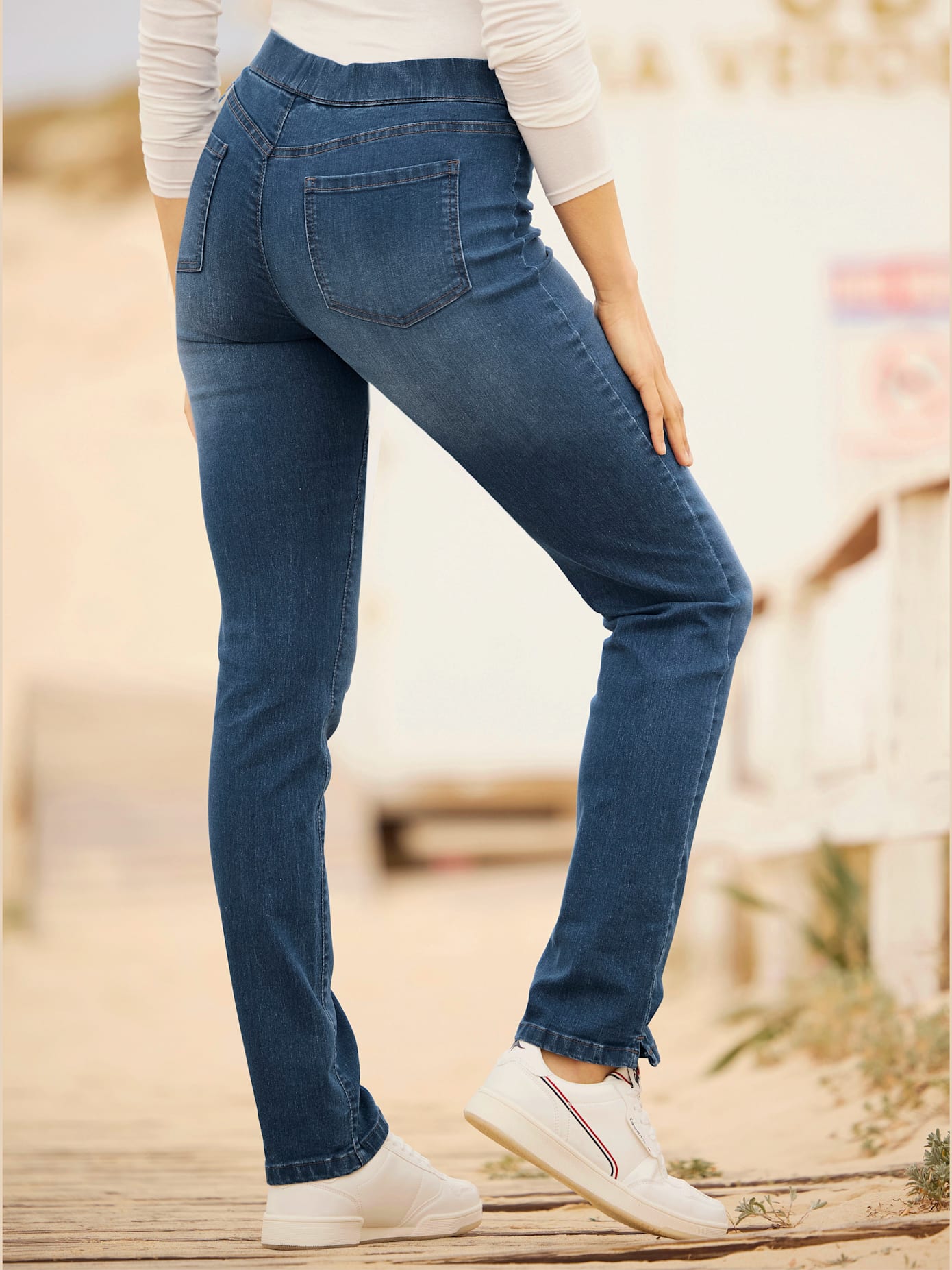 Legging en jean facile à enfiler