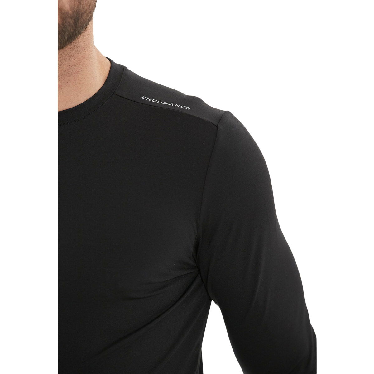Endurance Hubend Langærmet Løbe T-shirt Herre