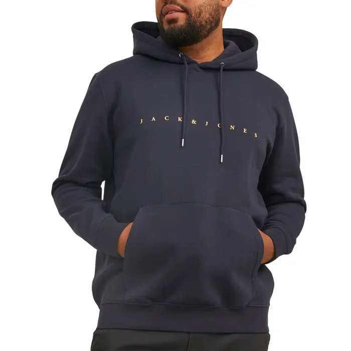 Jack & Jones Star Sweat Hoodie Heren (plussize)