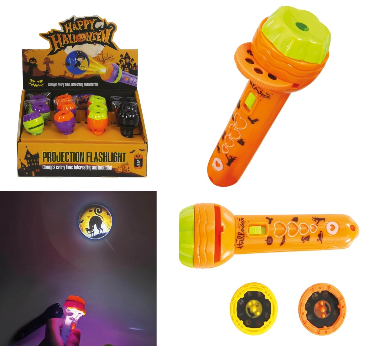 Halloween Zaklamp 11,5cm