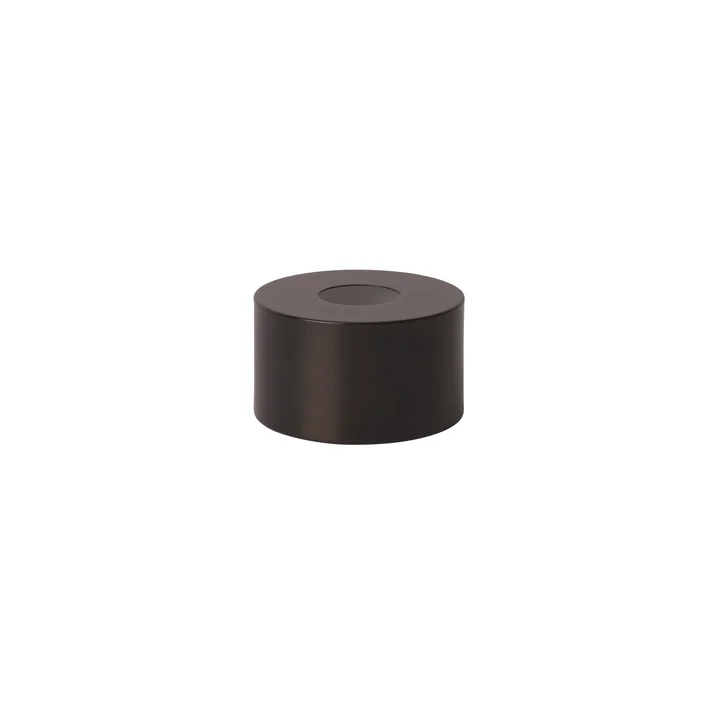 Ferm Living - Disc Shade Lampenschirm, schwarzer Messing