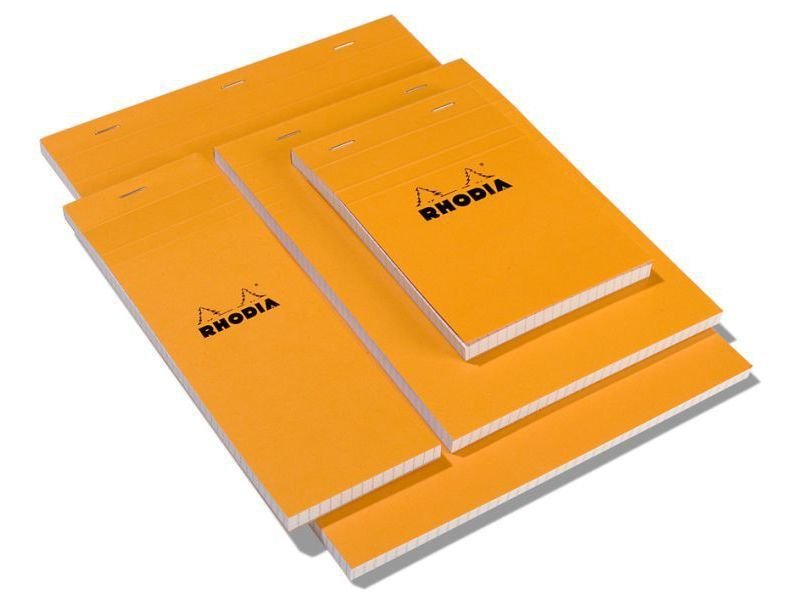 Rhodia Schreibblock orange