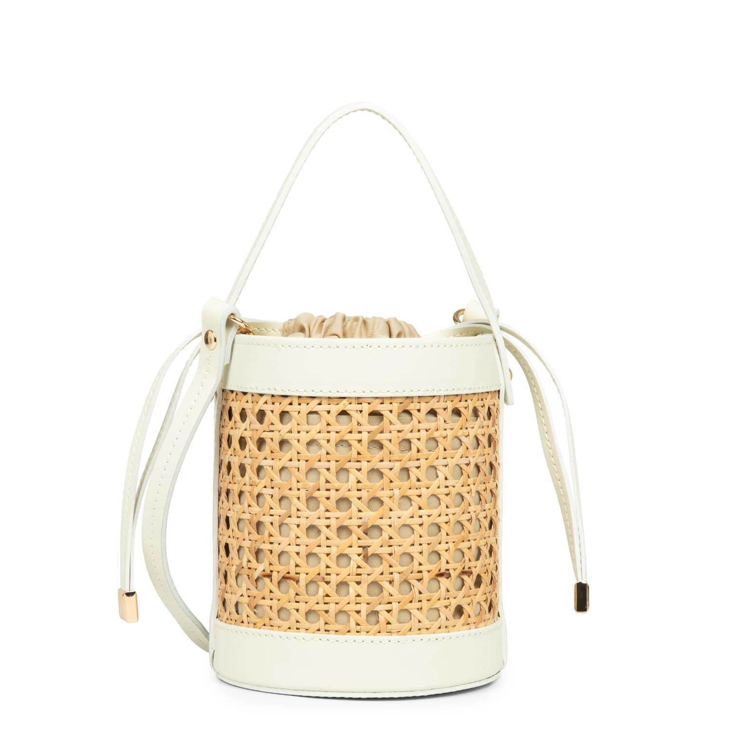 Cannage Rotin-Petit sac seau