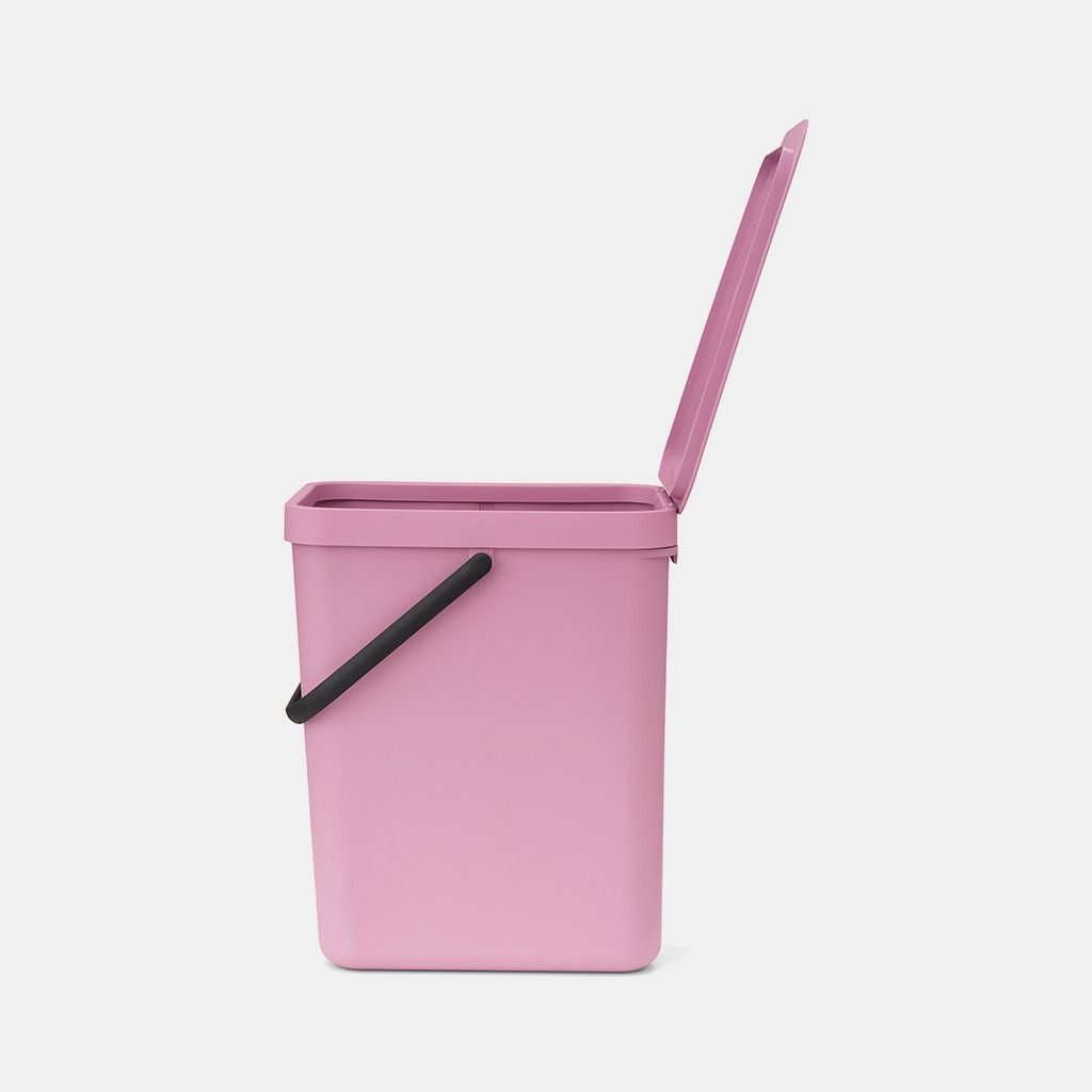 Sort & Go afvalemmer, 25 liter - Lilac Pink