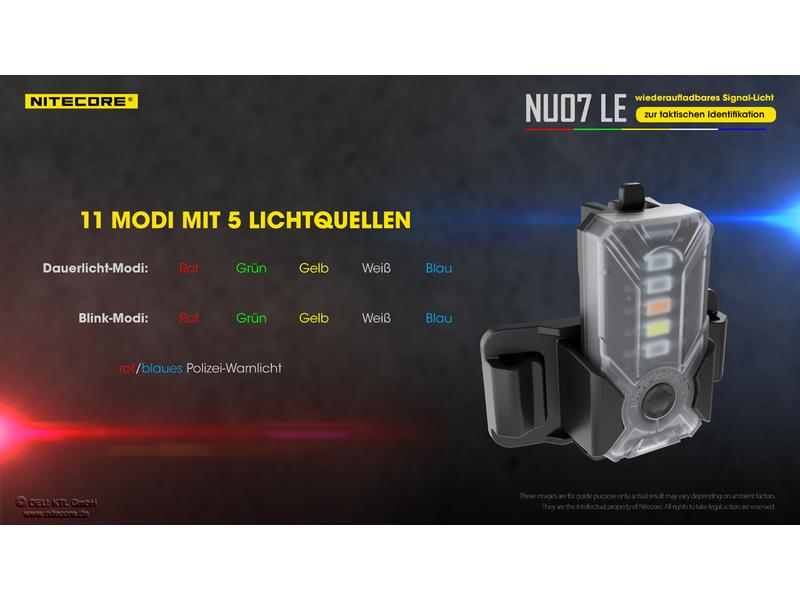 Nitecore Signalleuchte NU07 LE Signallampe