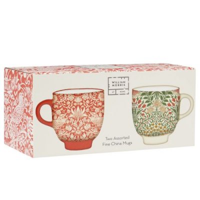 Two Assorted Fine China Mugs