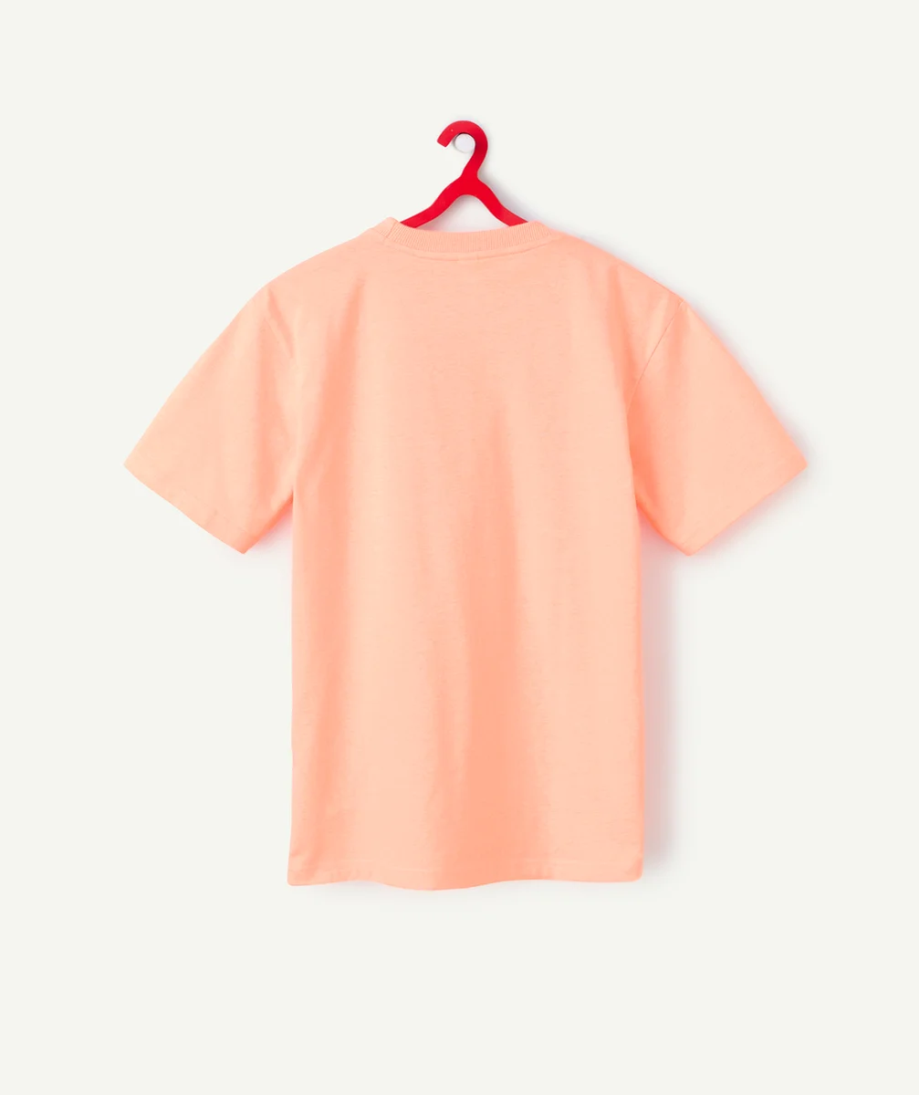 t-shirt manches courtes garçon corail motif thème arizona