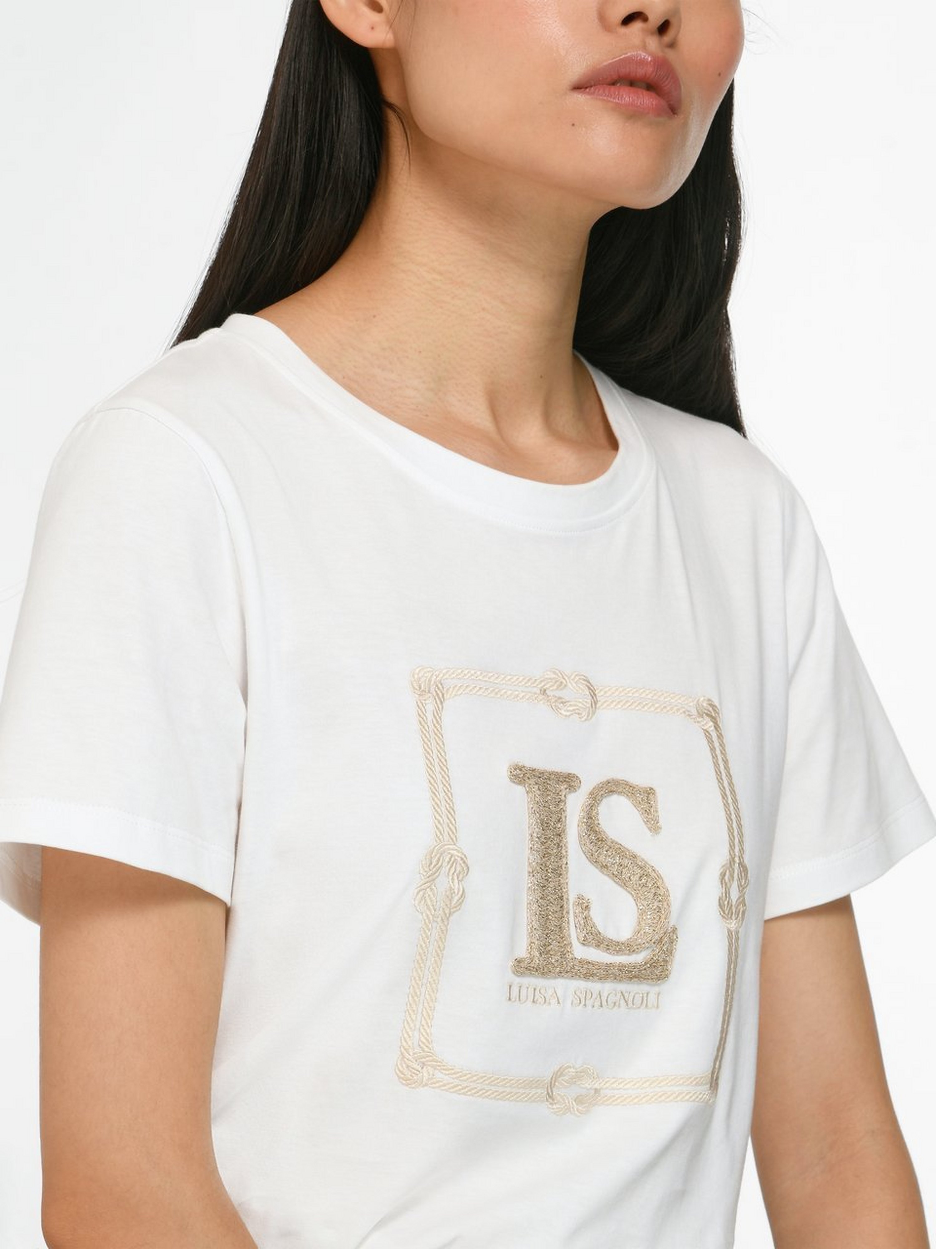 Rundhals-Shirt