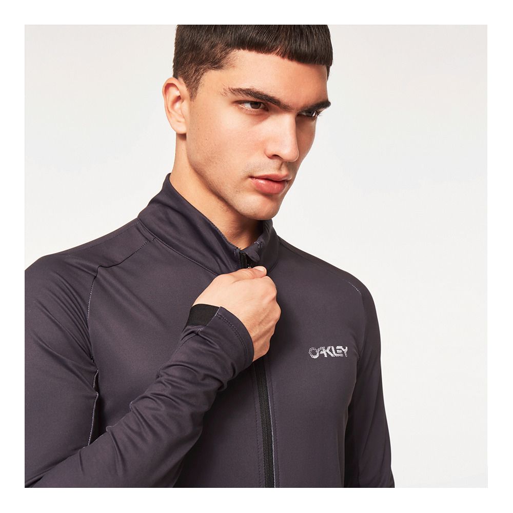 Oakley ELEMENTS THERMAL - Maillot Homme blackout