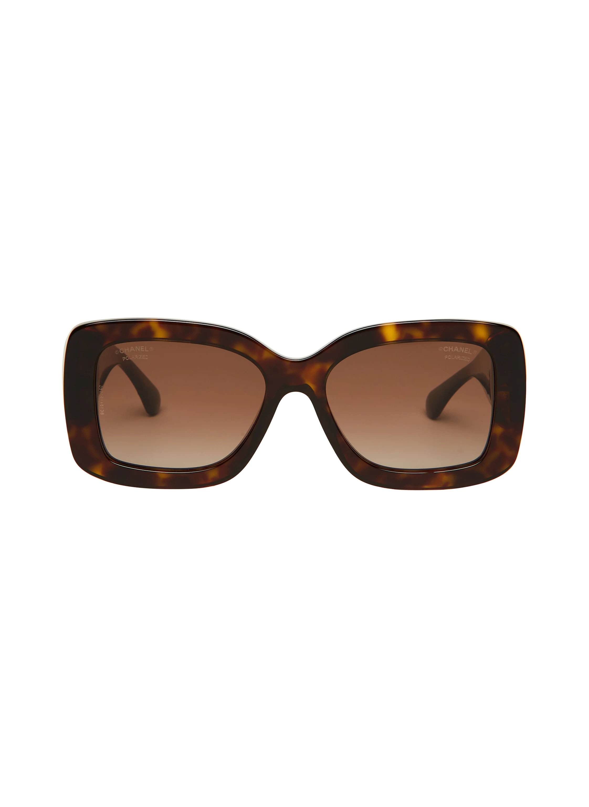 CHANEL Rechteckige Sonnenbrille