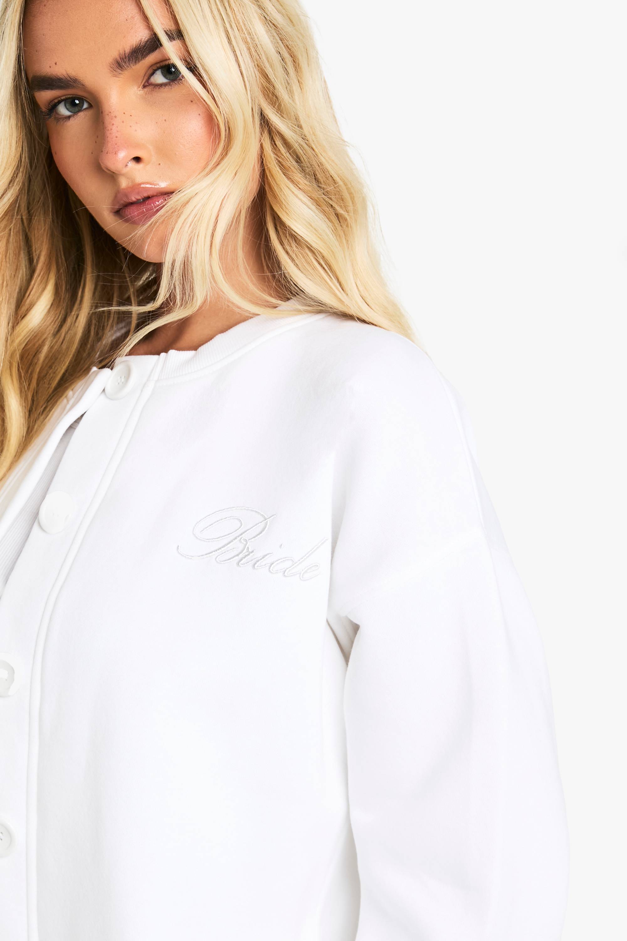 boohoo Cardigan brodé 