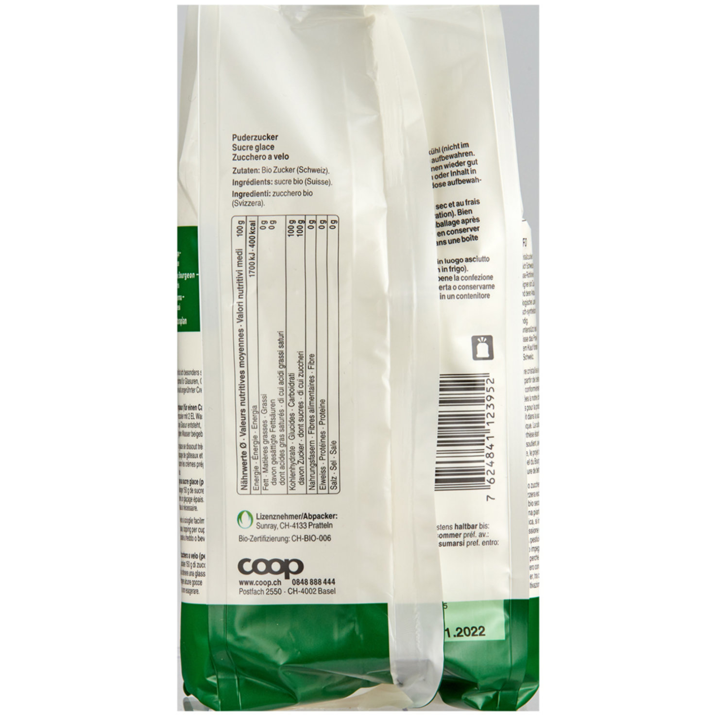 Naturaplan Bio Puderzucker
