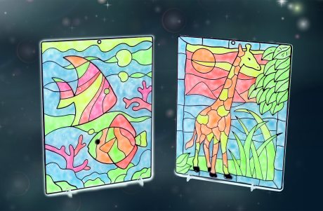 Glow Window Art