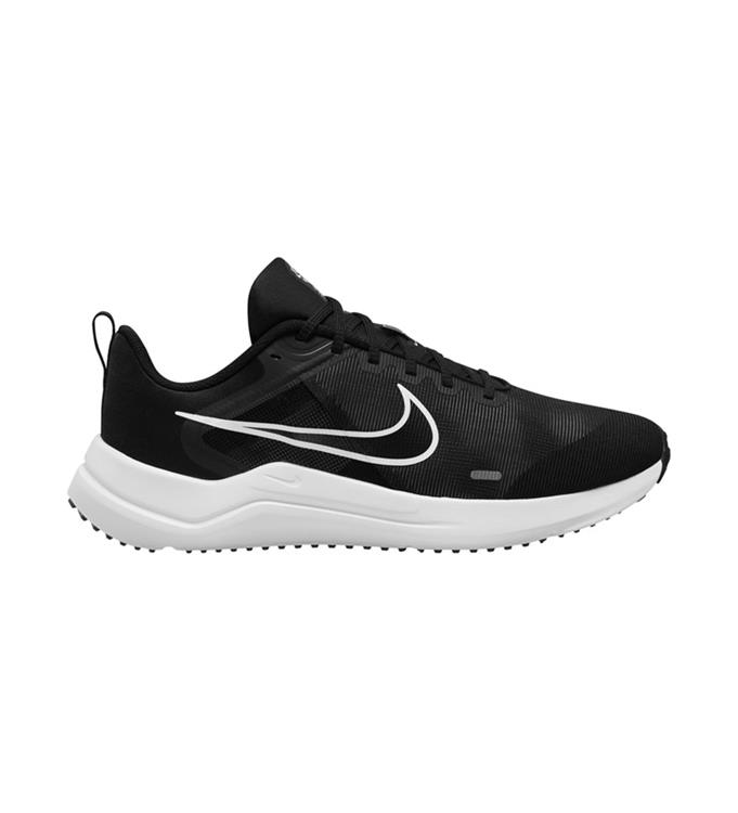 NIKE DOWNSHIFTER 12 MENS ROAD RUN BLACK-WHITE-DK-SMOKE-GREY-PURE