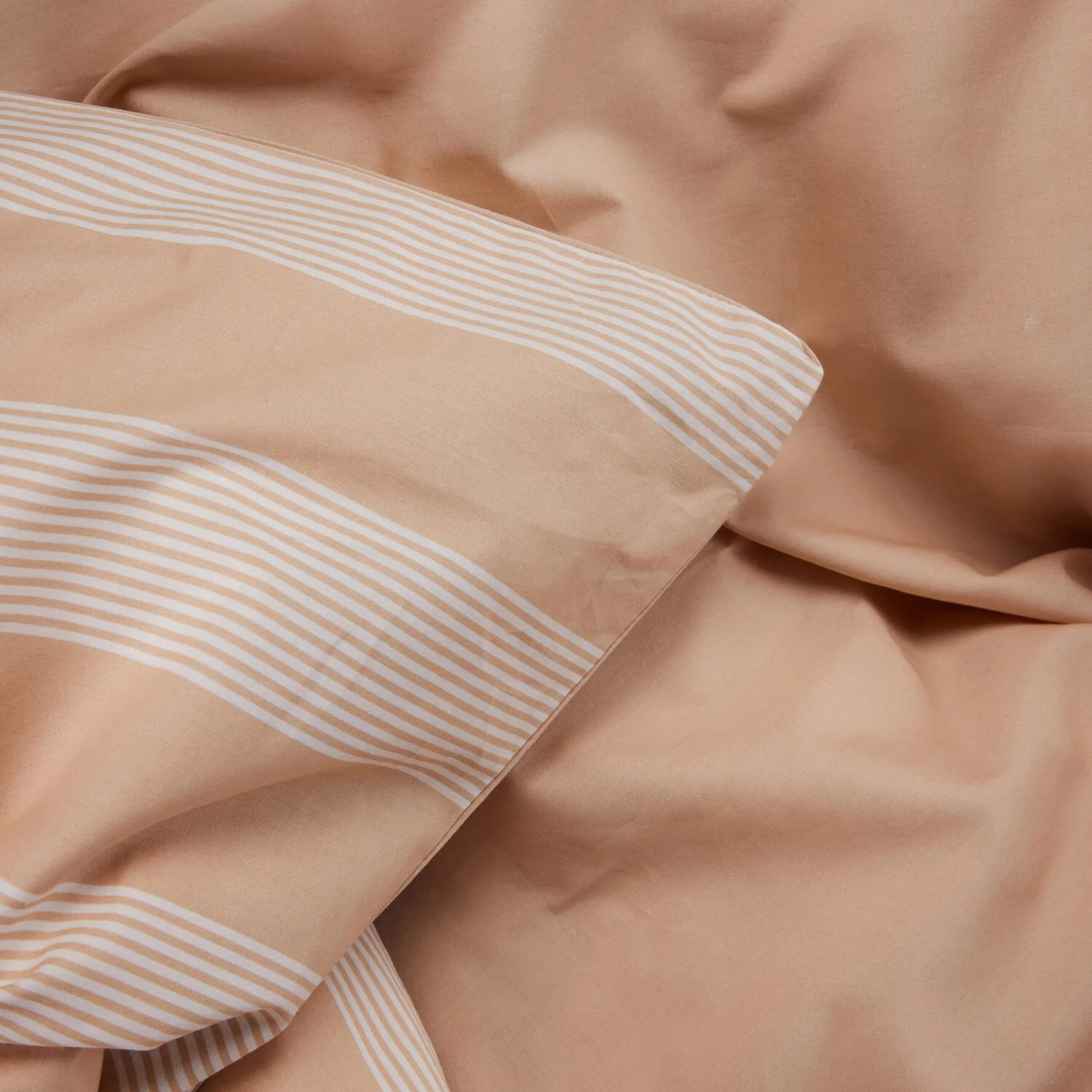 Bahne Interior  Pure Stripe sengetøj - sand