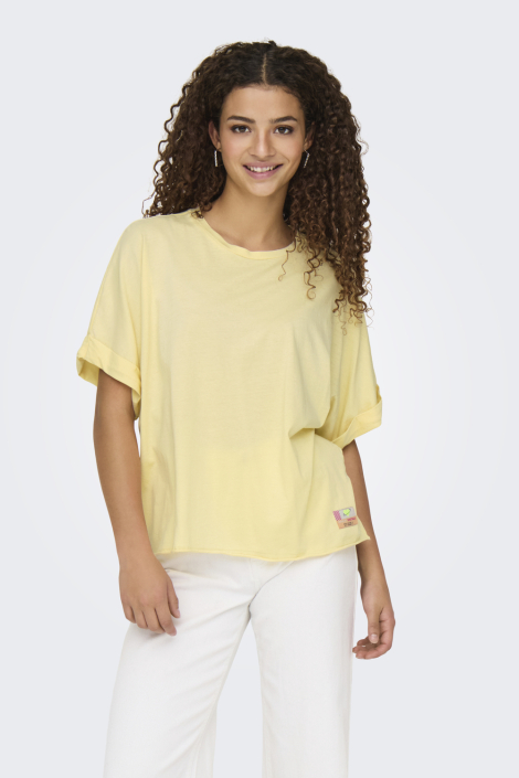 Only gele dames t-shirt