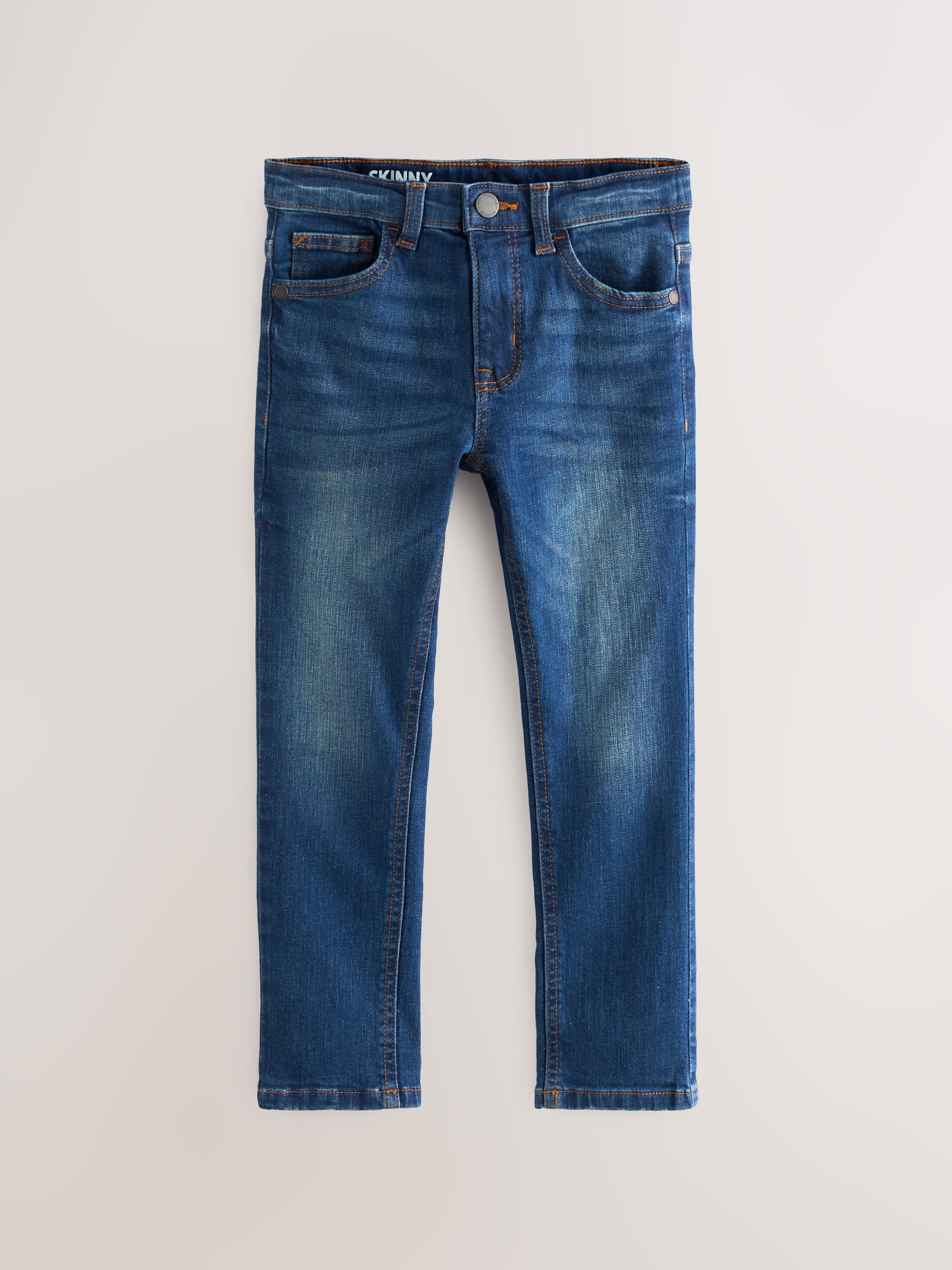Blauw - Stretchjeans (3-17jr)