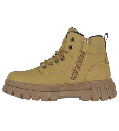 Tommy Hilfiger Stiefel - Lace-Up - Ochre