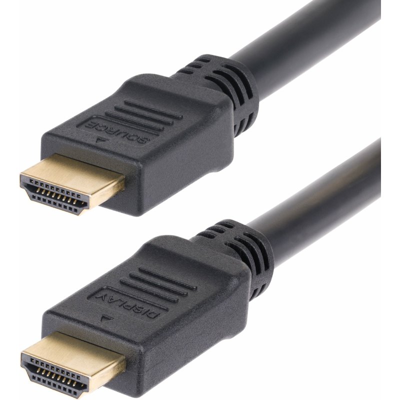 StarTech.com Câble HDMI 2.0 de 15 m, CMP, Classé Plenum, Câble HDMI Haut Débit, 4K 60Hz, HDR10/HDCP 2.2/ARC, Cordon HDMI Mural CMP