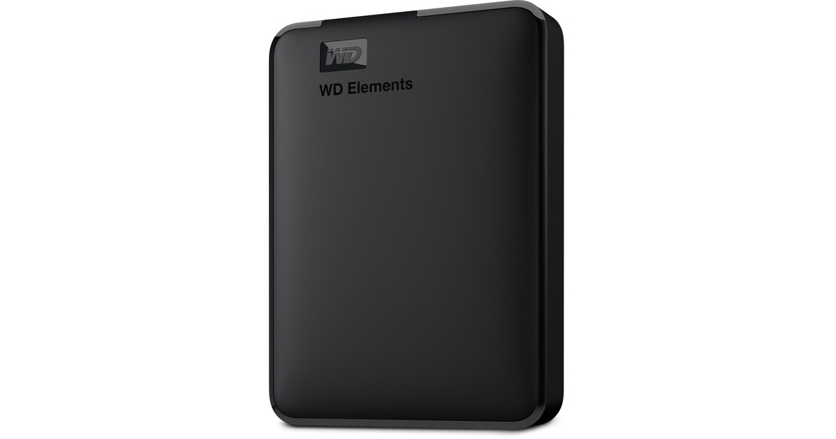 WDElements Portable, 4 TB externe harde schijf  (Zwart, WDBU6Y0040BBK-WESN, Micro-USB-B 3.2 (5 Gbit/s))