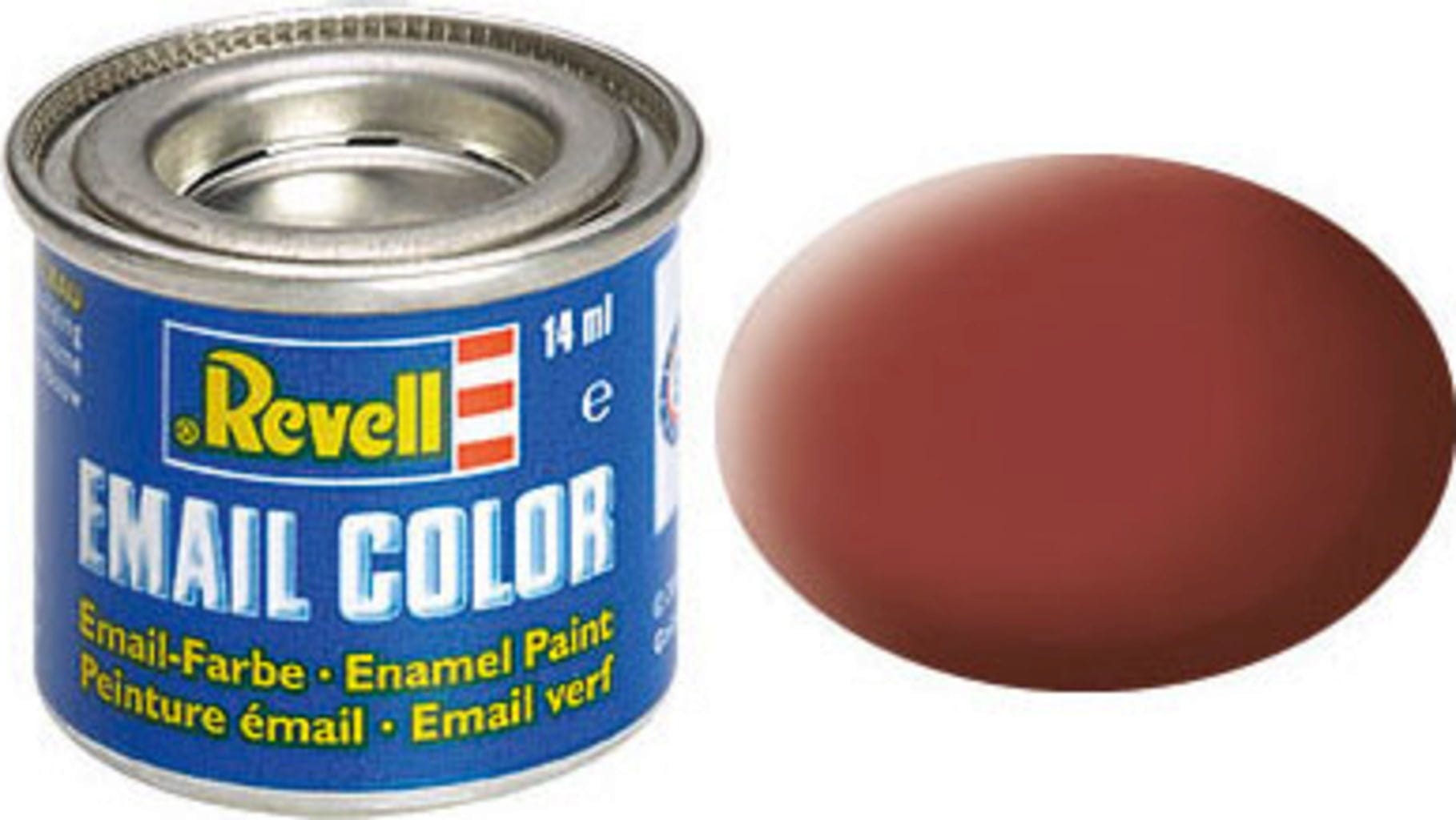 Revell  Email Color ziegelrot, matt, 14 ml    Die beliebten Farben von Revell in 89 verschiedenen Farbtönen