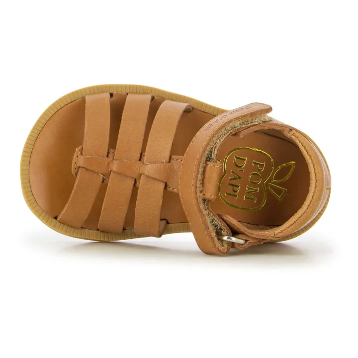 Pom d'Api Sandales Poppy Strap | Camel