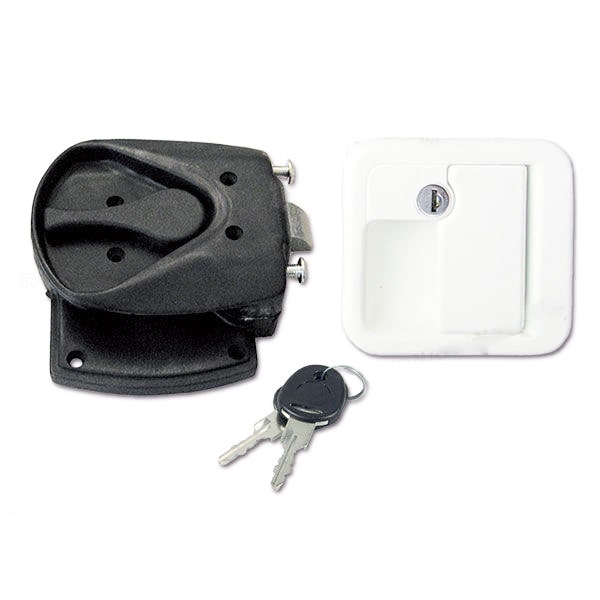 Serrure complète FAP 1059 blanche