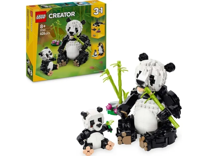 LEGO Creator 31165 Vilde dyr: Pandafamilie