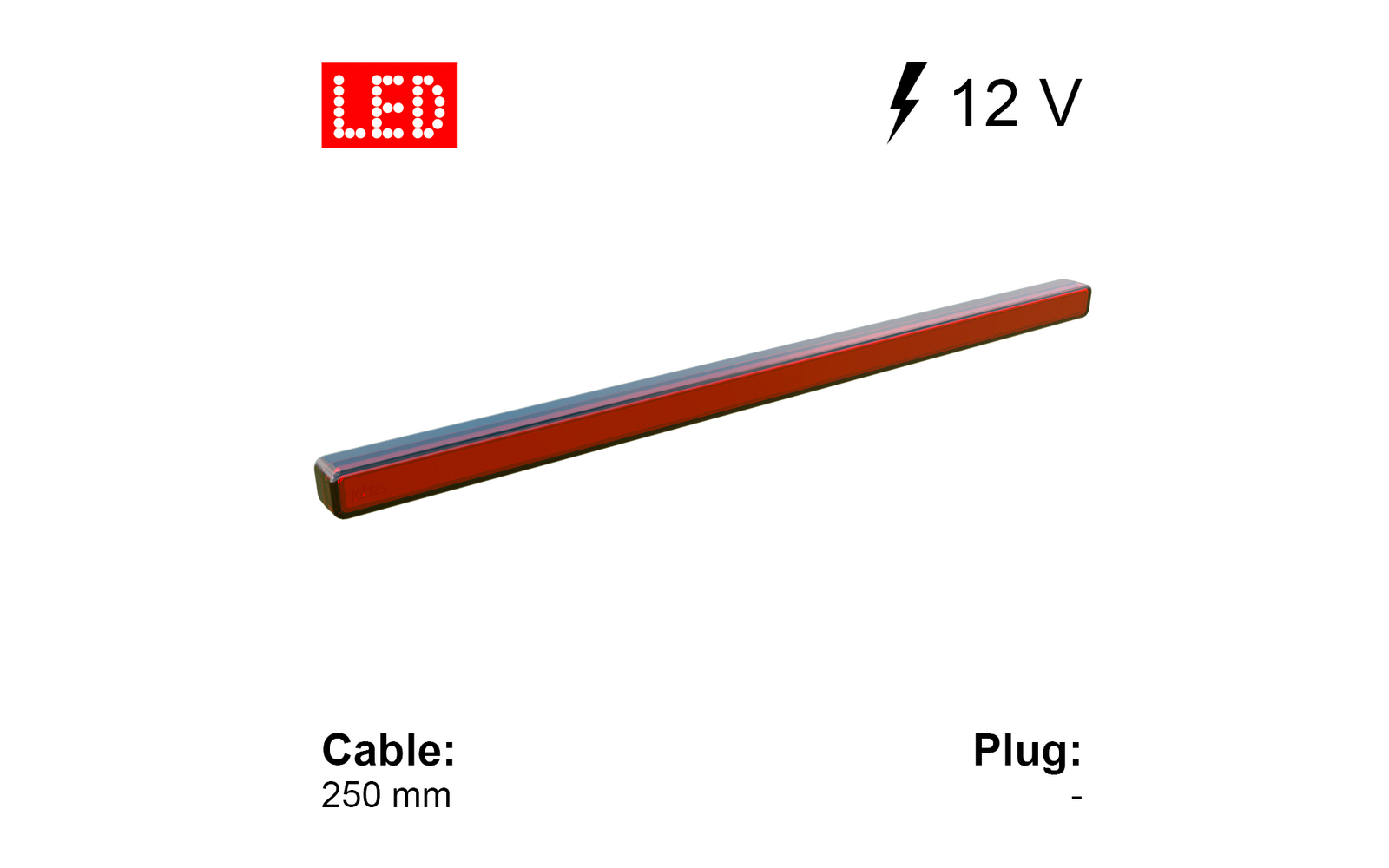 Jokon ZHBL 40S LED Zusatzbremsleuchte 12 V - rot