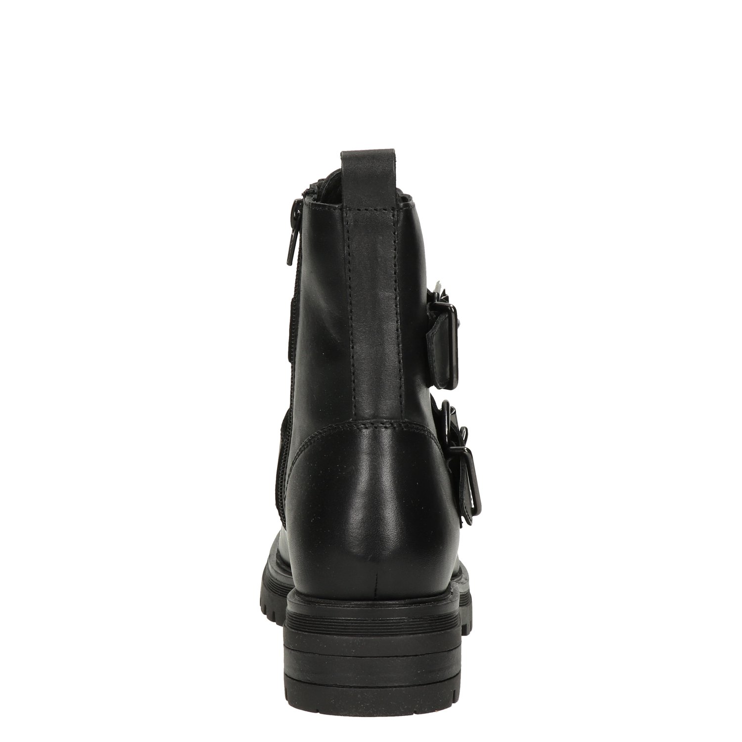 dames bikerboot Nelson Zwart