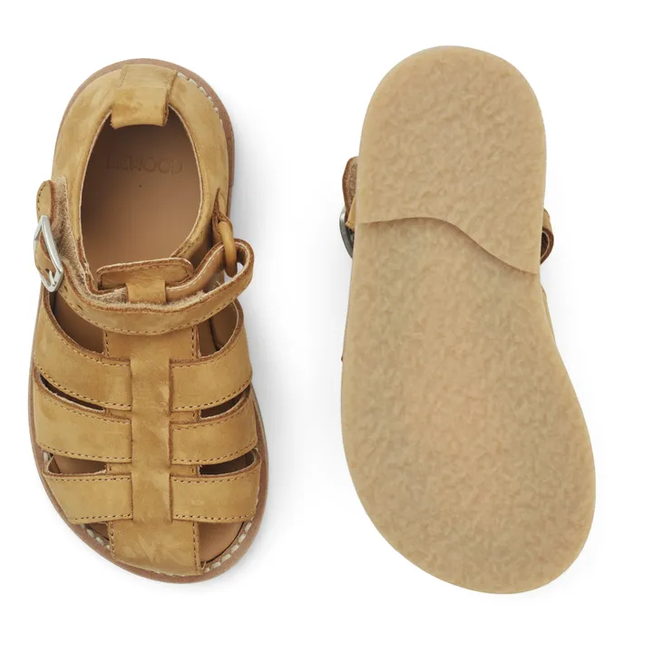 Liewood Sandales Cuir Alex | Caramel