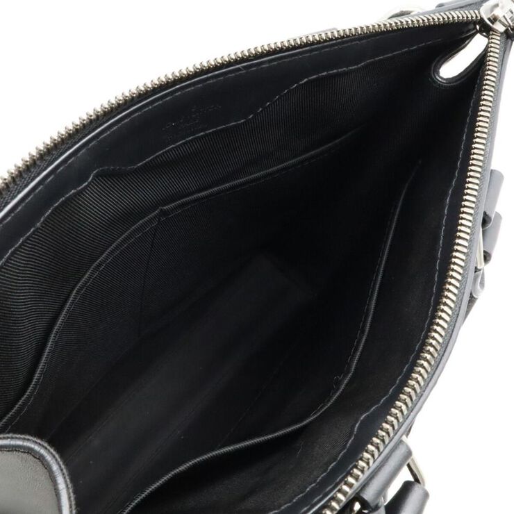 Louis Vuitton Vintage Louis Vuitton Sac Plat Black