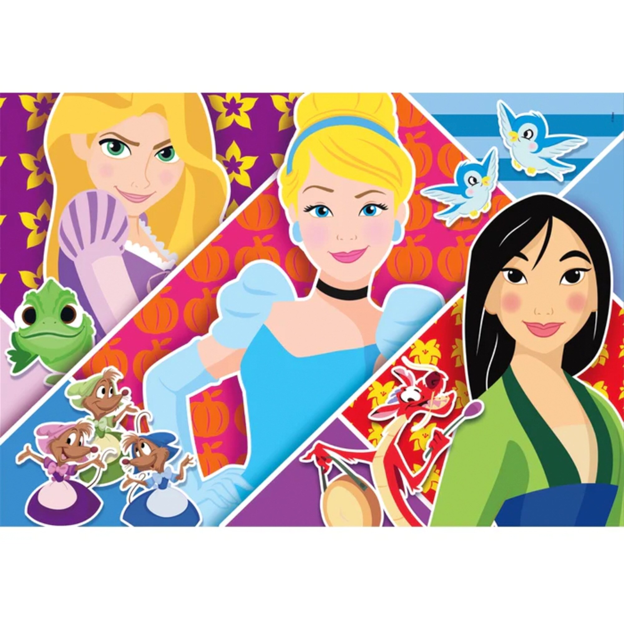 Clementoni Puzzle Kinderpuzzle Supercolor - Disney Prinzessinnen