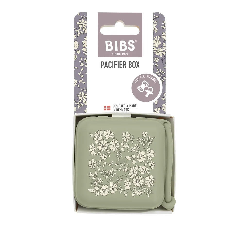BIBS x Liberty Pacifier box - Capel Sage