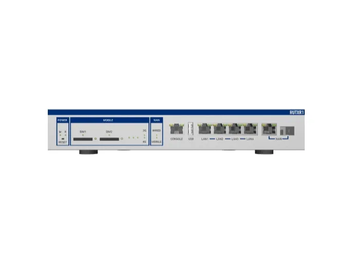 Teltonika RUTXR1 - Trådløs router - WWAN - 4-ports-switch - GigE - 802.11ac - rackmonterbar