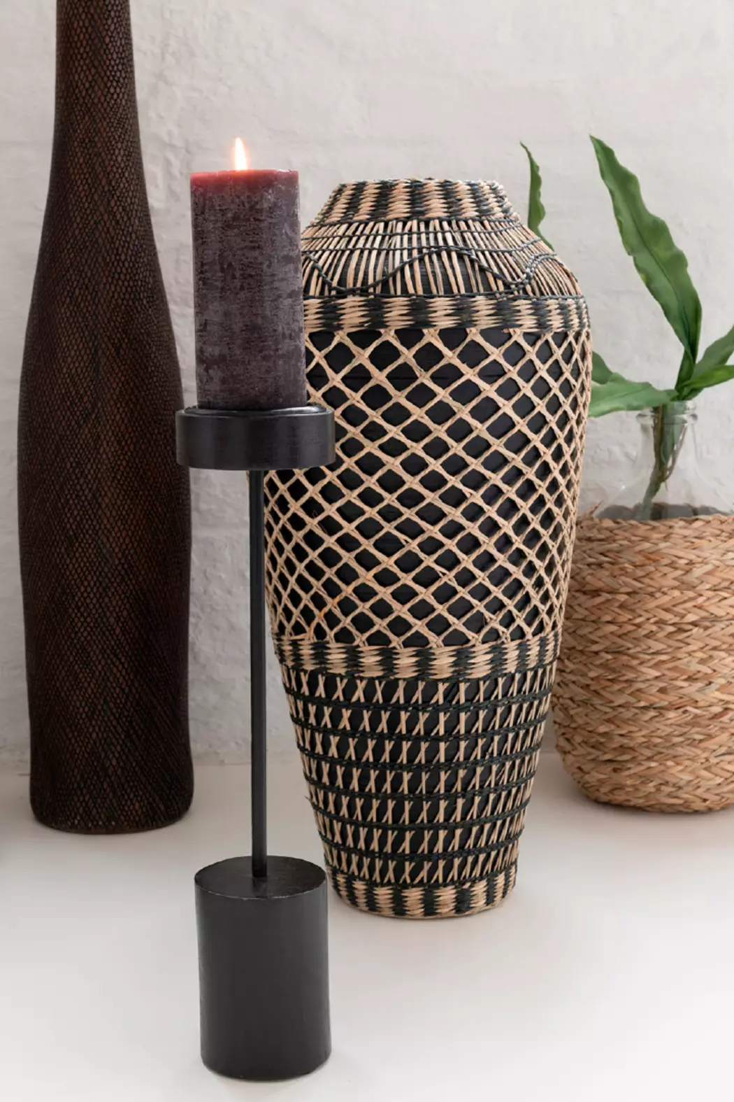 Vase Flasche 40 cm