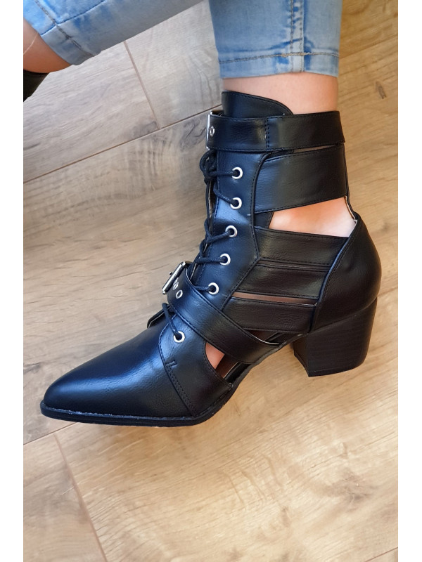 Bottines ouvertes 'Alix'